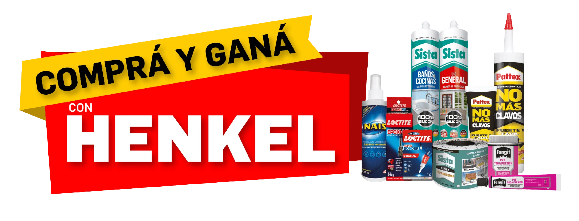 Comprá y ganá con Henkel